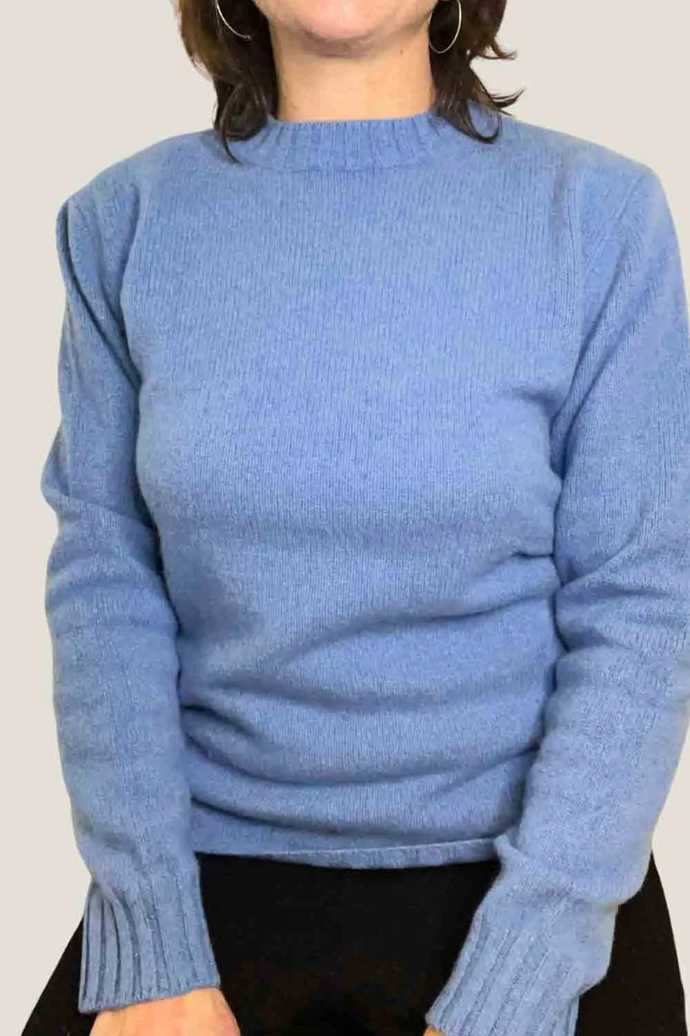 Maglione Cashmere Donna Girocollo - Manica Lunga, Morbido, Leggero, Perfetto Per Autunno E Inverno - Foto 6