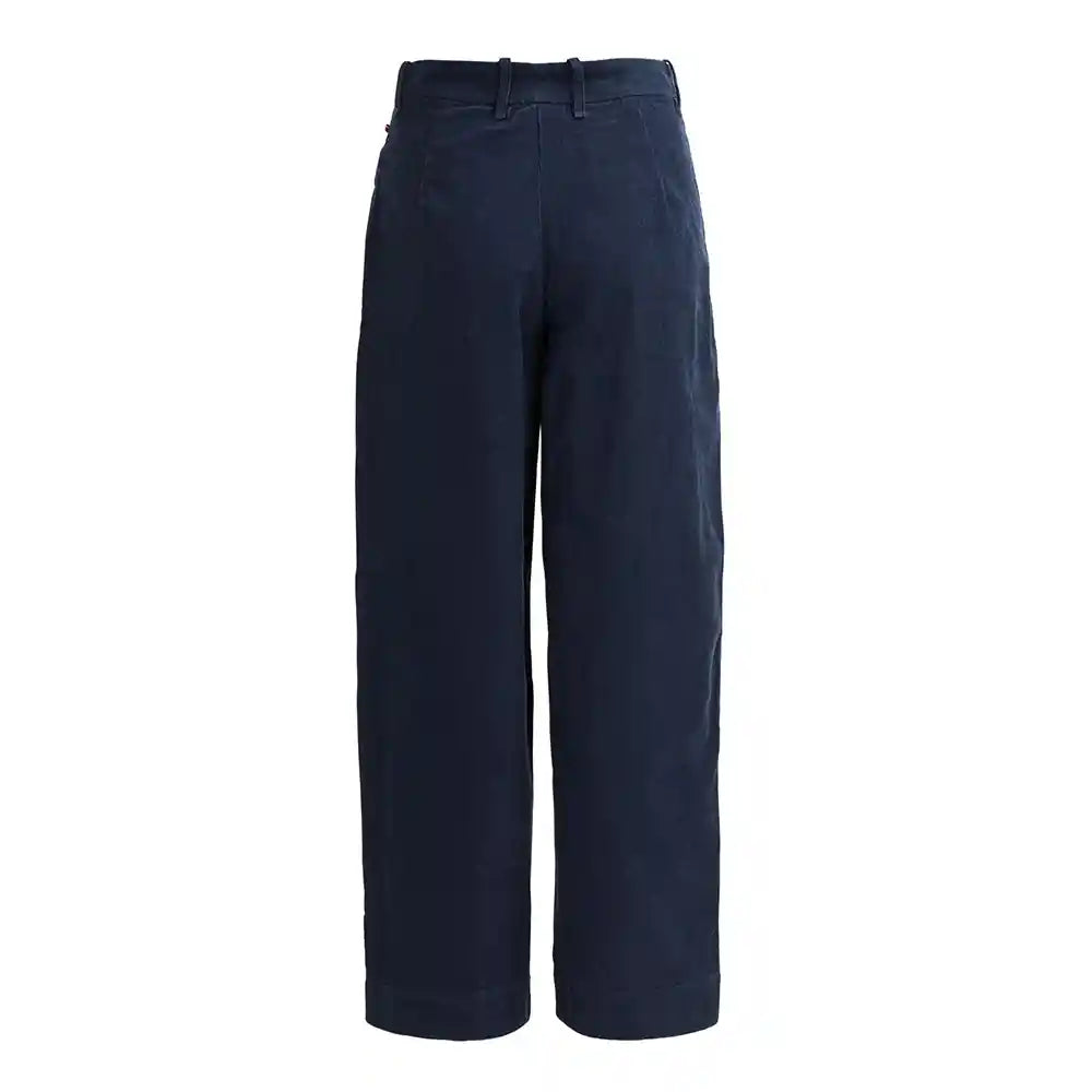 Pantaloni di Velluto Blu scuro