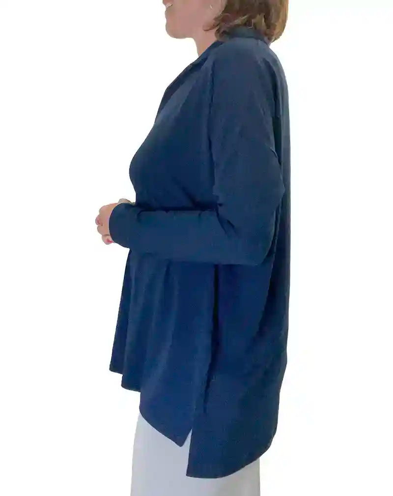 polo donna in fibra di bamboo