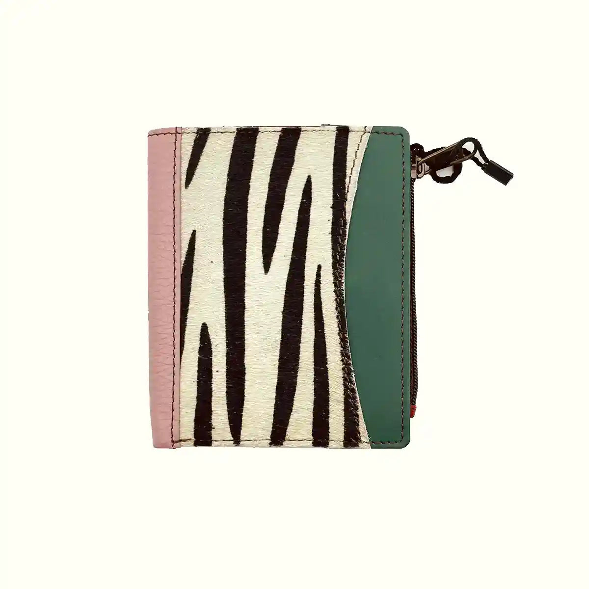 Portafoglio piccolo con zip