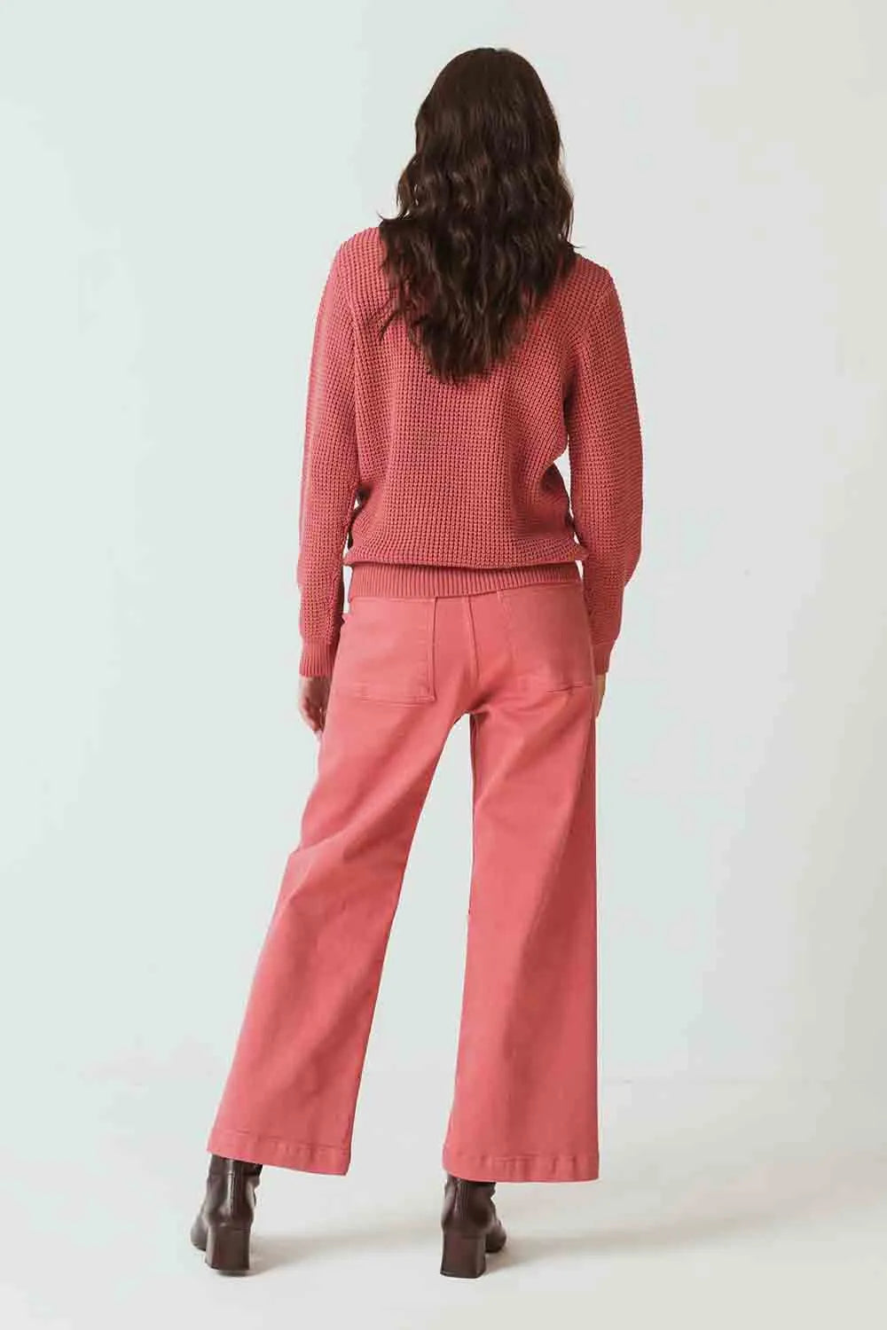 SKFK Maglia Donna in Cotone biologico | Rosa