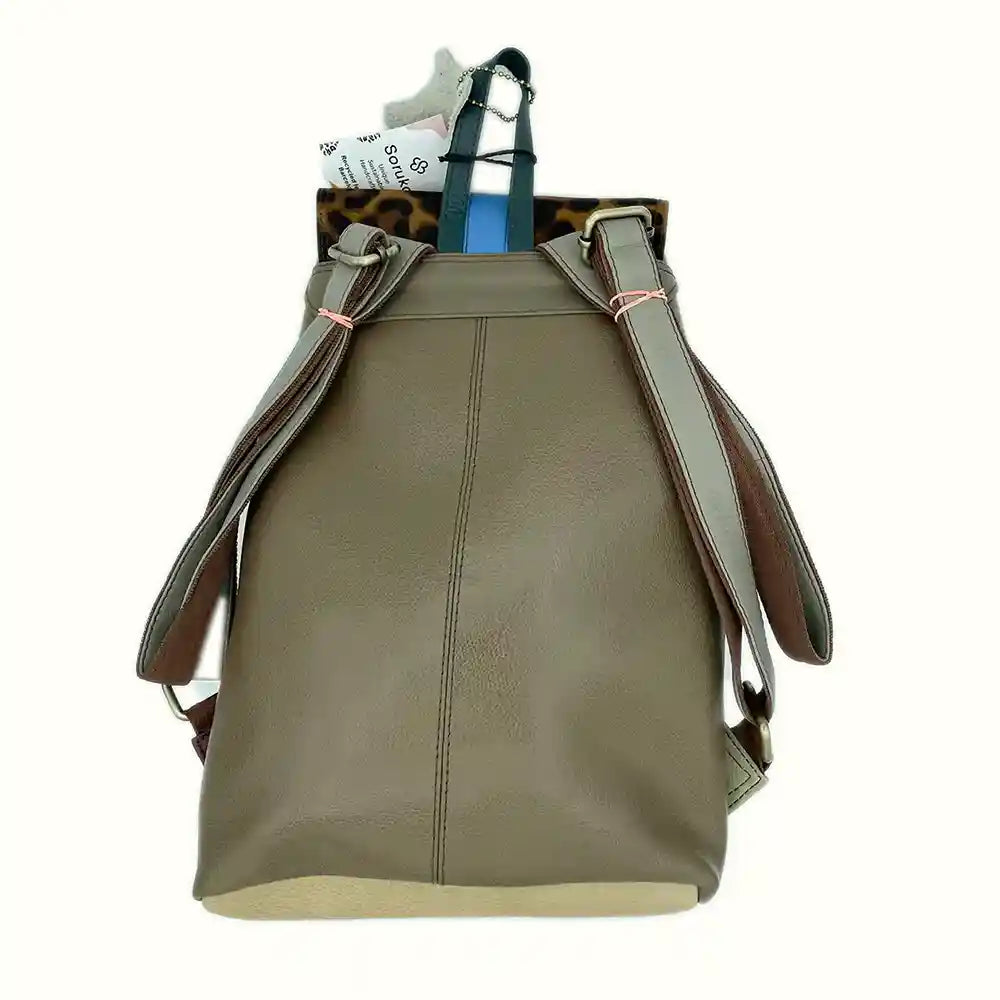 Zaino Backpack Pelle Liscia e Animalier