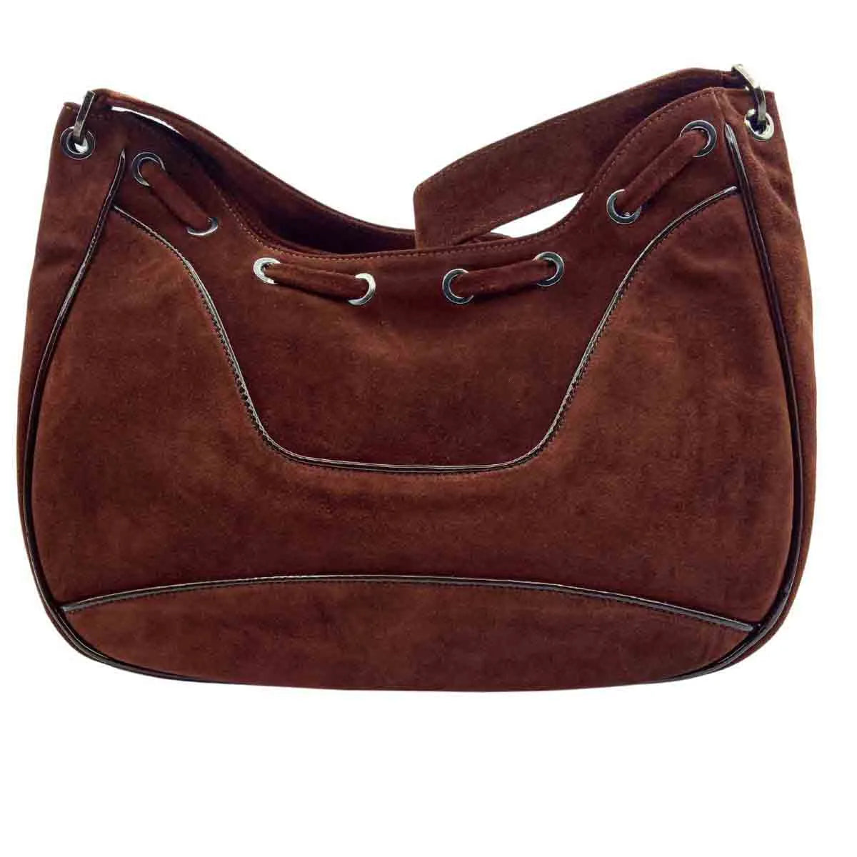 Borsa Vintage in camoscio Lagraste