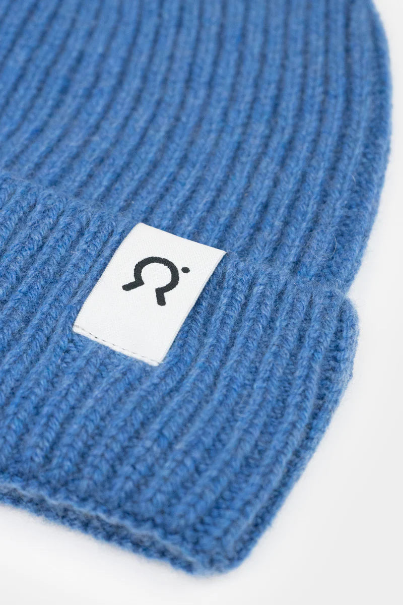 Cappello in Cashmere Rigenerato | Blu