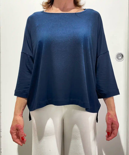 Maglietta Donna con manica a 3/4 in viscosa di bamboo.