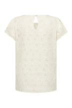 bottone madreperla blusa cotone biologico retro