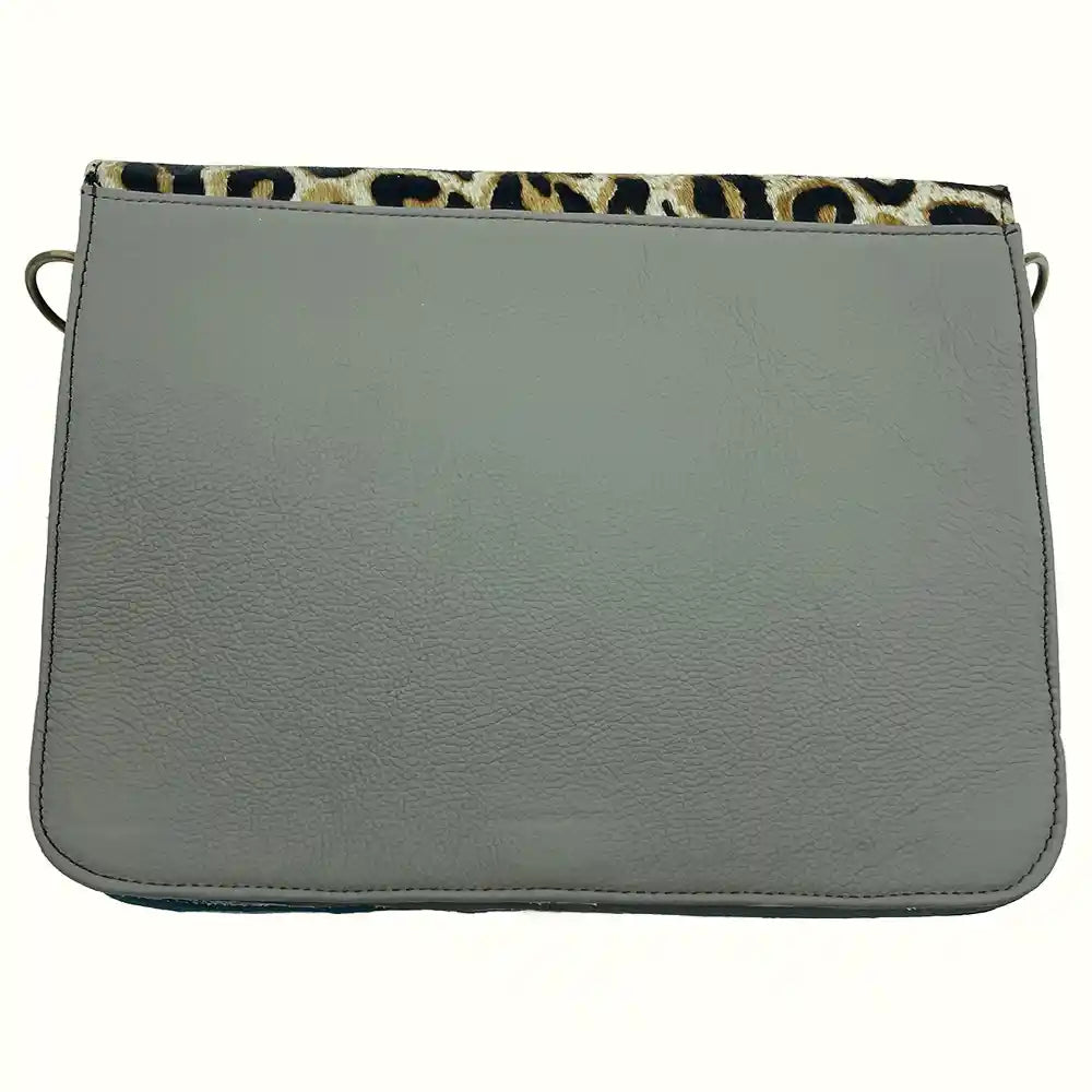 Borsa donna in pelle scamosciata con tracolla regolabile