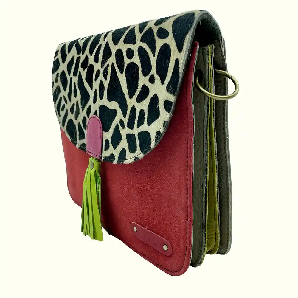 Borsa in Pelle Scamosciata