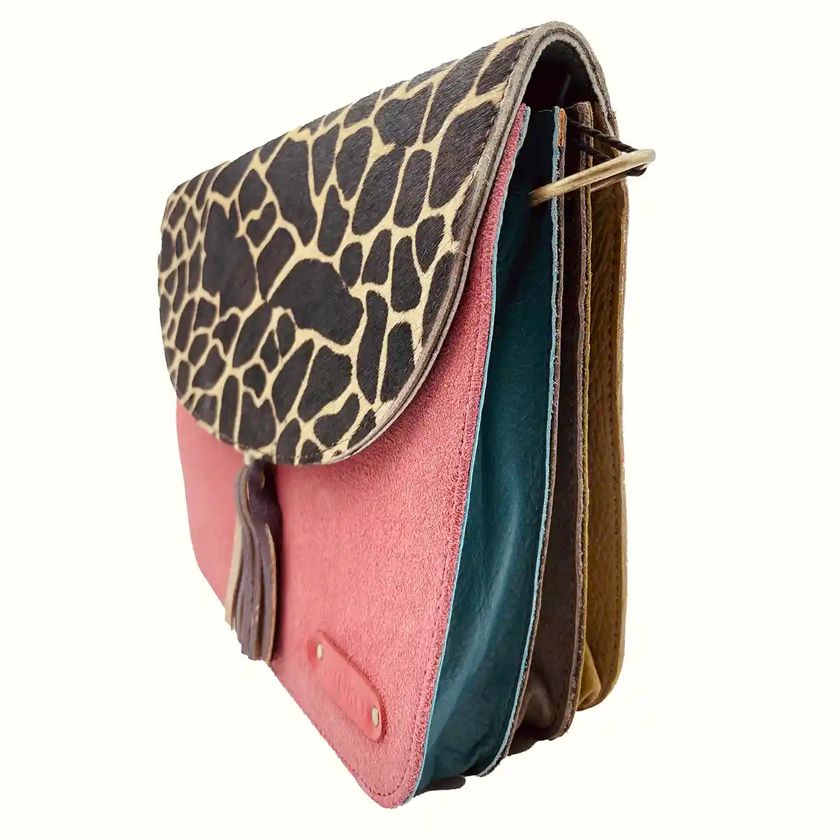 Borsa in Pelle Scamosciata