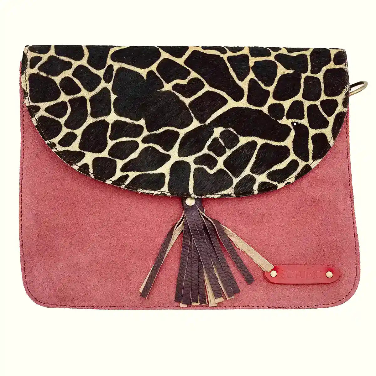 Borsa in Pelle Scamosciata