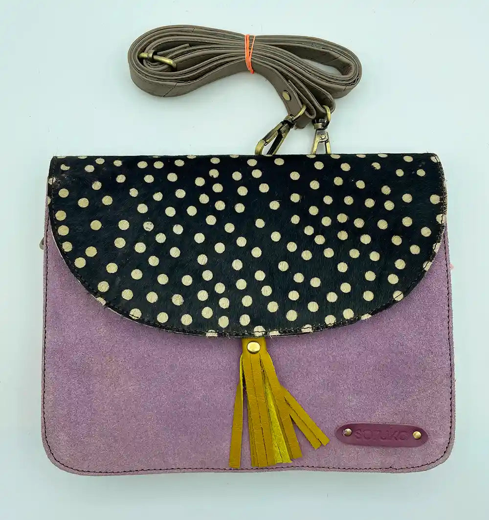 Borsa Scamosciata con Tracolla