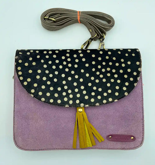 Borsa Scamosciata con Tracolla