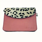 Borsa piccola in pelle liscia con tracolla