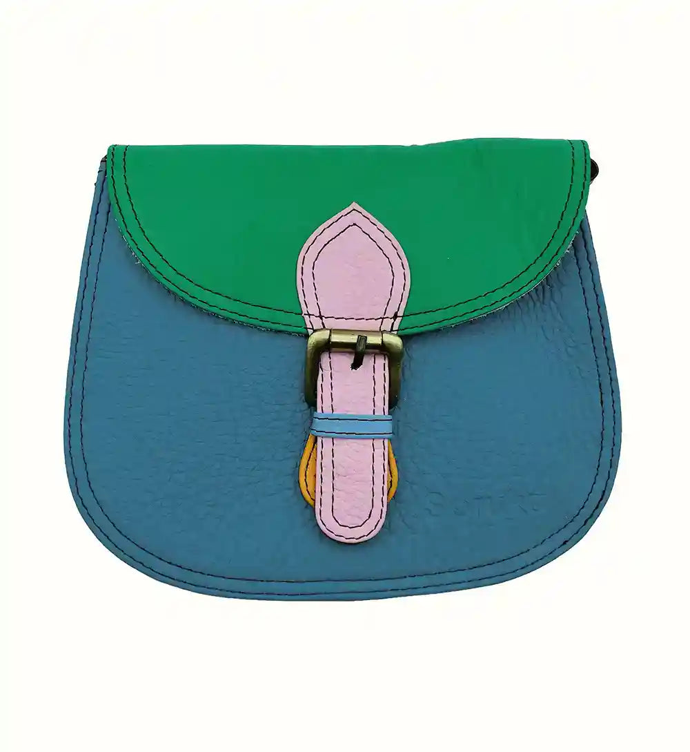 Borsetta in pelle liscia