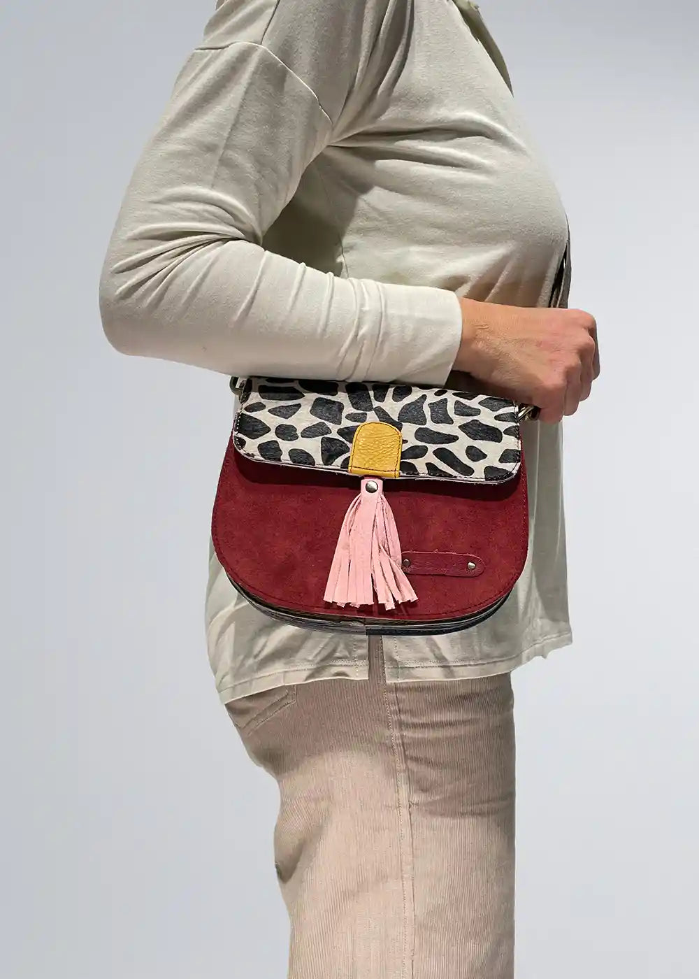 Borsetta Scamosciata con Tracolla