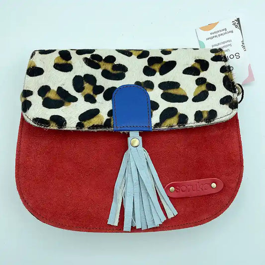 Borsa A Tracolla In Pelle Scamosciata Marrone Scuro | Disponibile - Foto 8