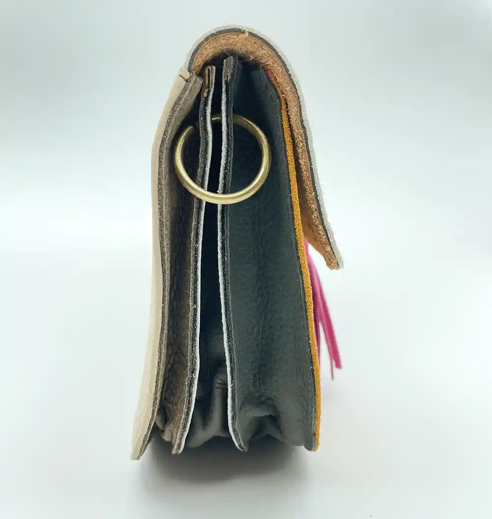 Borsa in Pelle Scamosciata