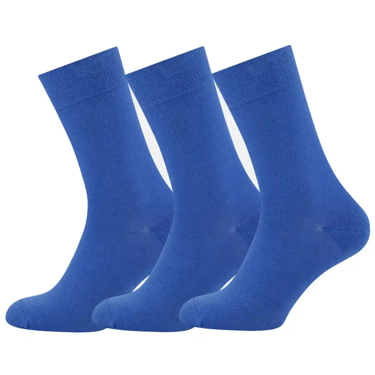 Calzini in Bambù a metà polpaccio - Blu elettrico