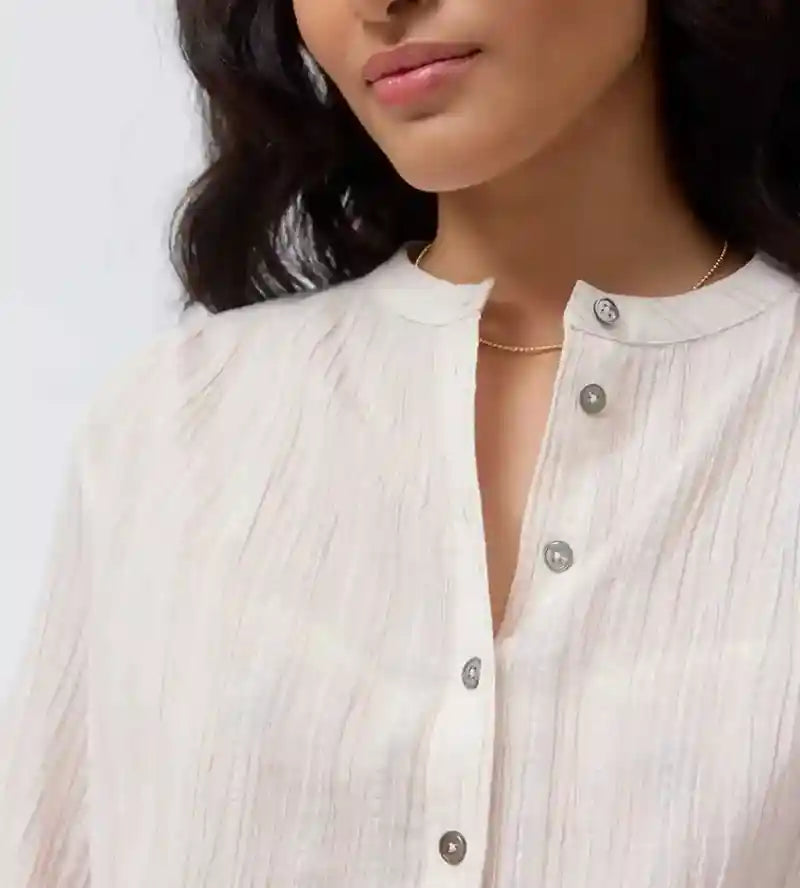 Camicia donna in cotone bio