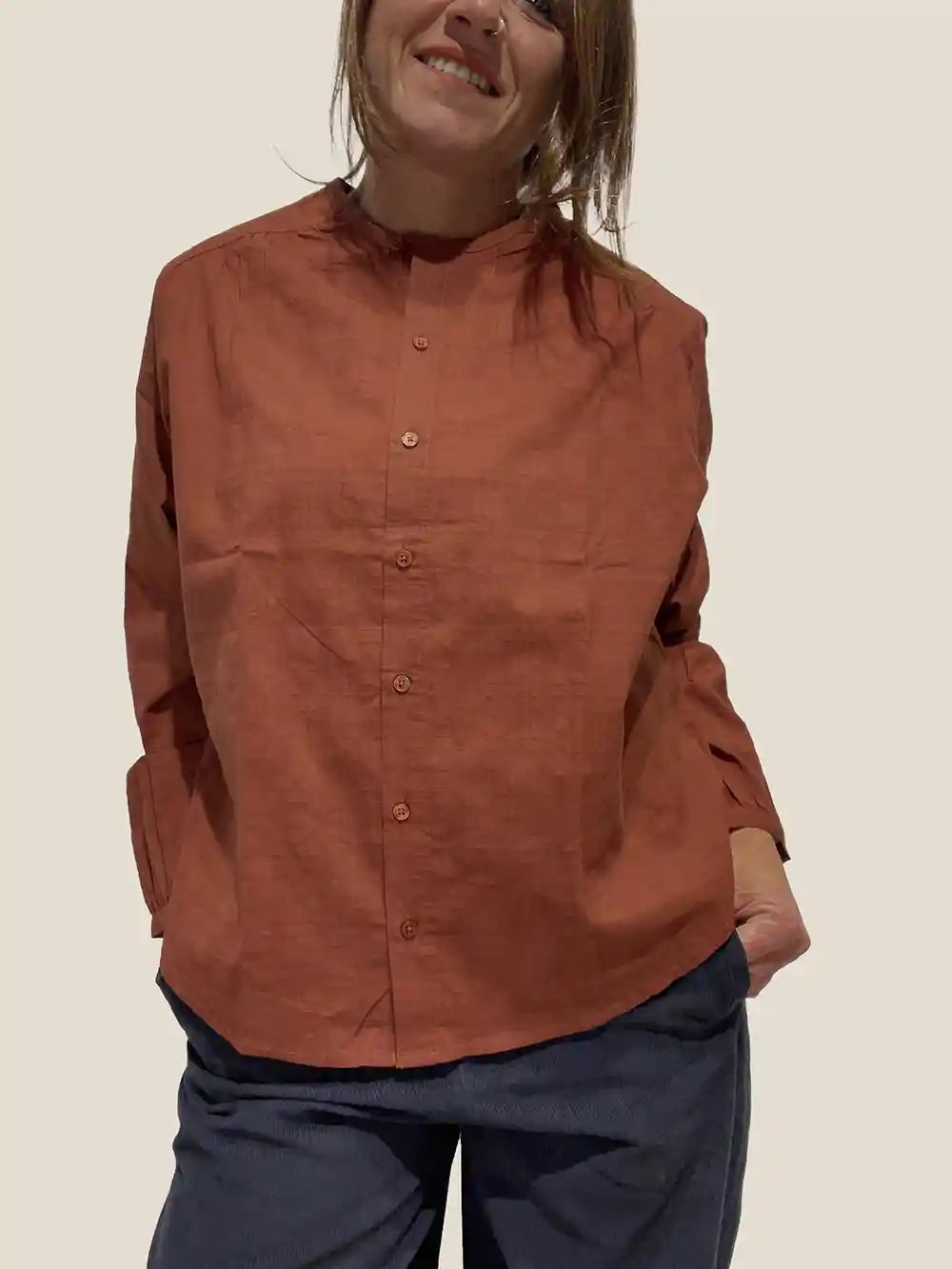 Camicia Donna Rossa