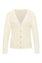 Cardigan in cotone bio GOTS scollo V frontale
