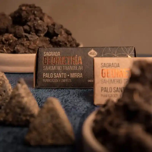 Incenso a Piramide con Palo Santo e Mirra