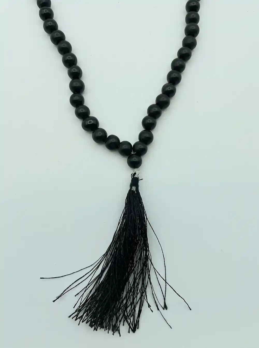 Japamala in Agata Nera