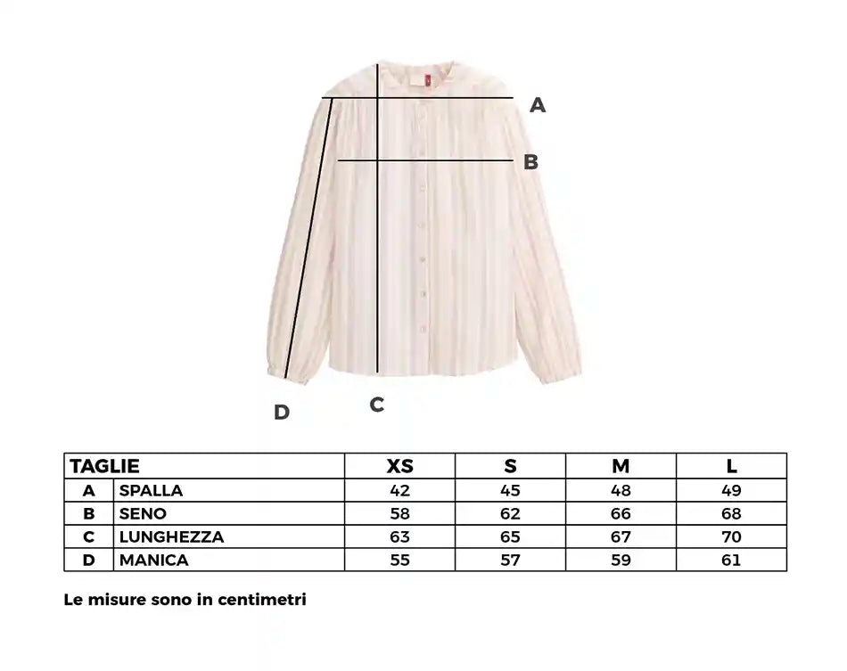Camicia Donna a righe