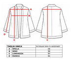Giacca Suzani in cotone lilla con mandala arancio