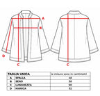 Giacca Suzani ricamata blu notte