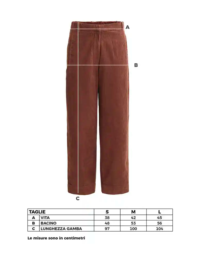 Pantalone Donna in Velluto