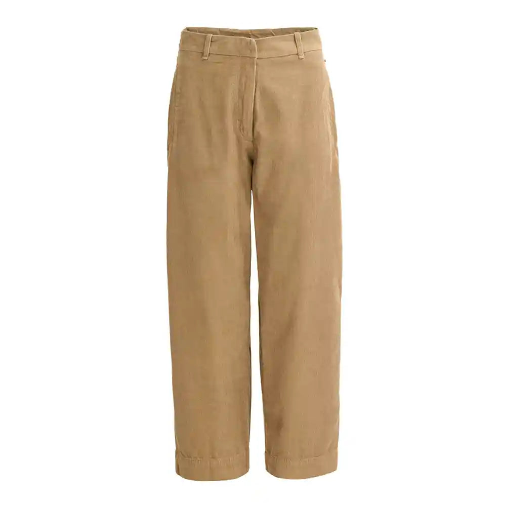 Pantalone Donna di Velluto Camel
