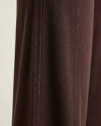 Pantalone largo con elastico in vita