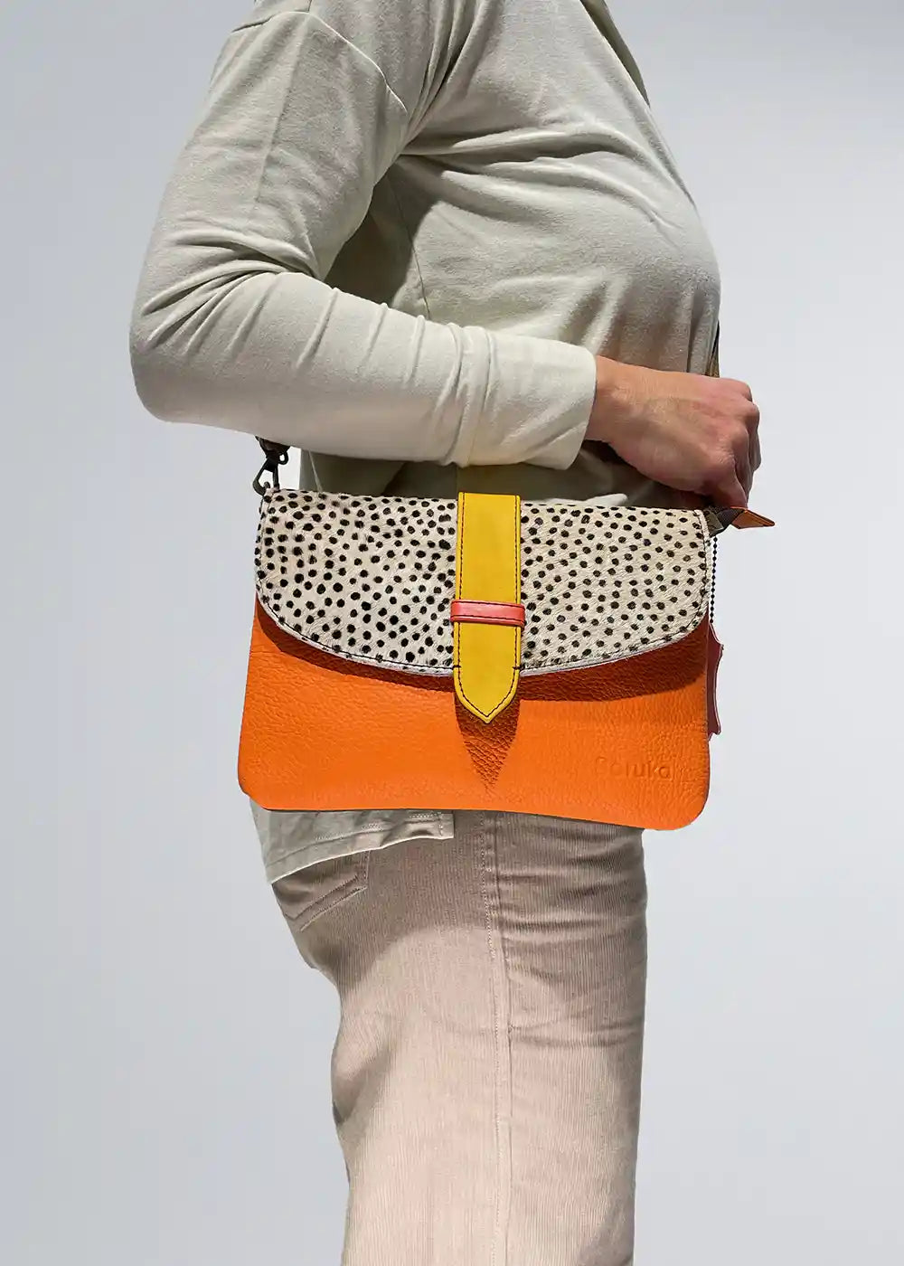 Borsa Pochette con tracolla come la indosso