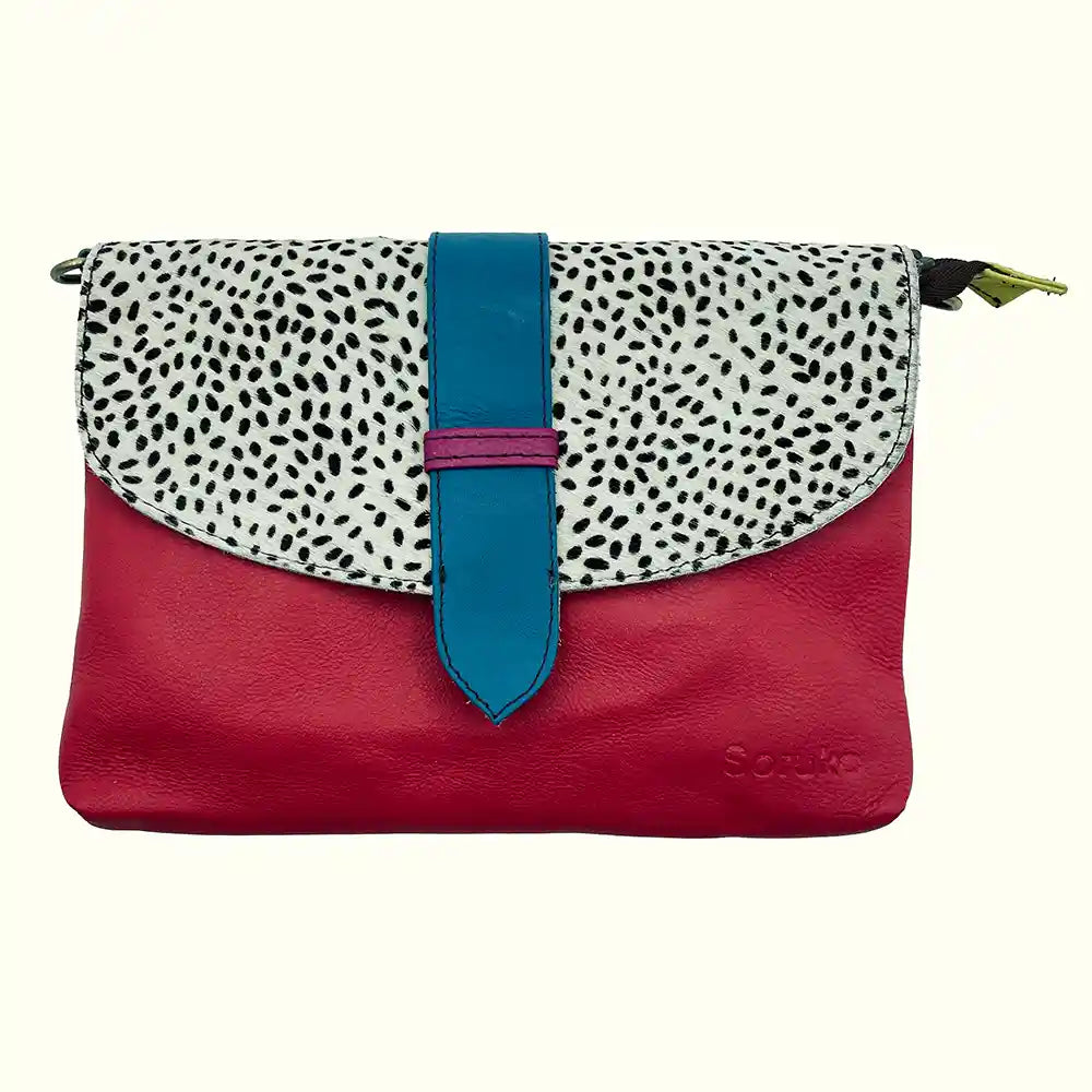 Borsa Pochette in cavallino animalier