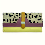 Portafoglio Donna con animalier in pelle riciclata