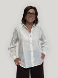 camicia bianca cotone biologico GOTS