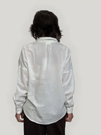 Camicia in Cotone Biologico GOTS - Bianca