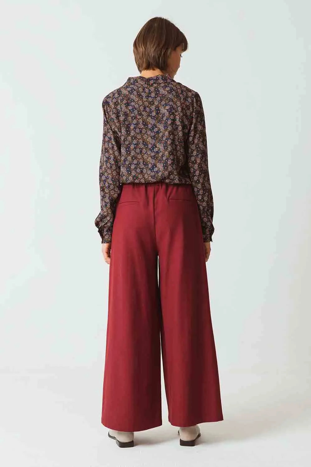 SKFK | Pantalone Donna in Ecovero | Abbigliamento ecologico