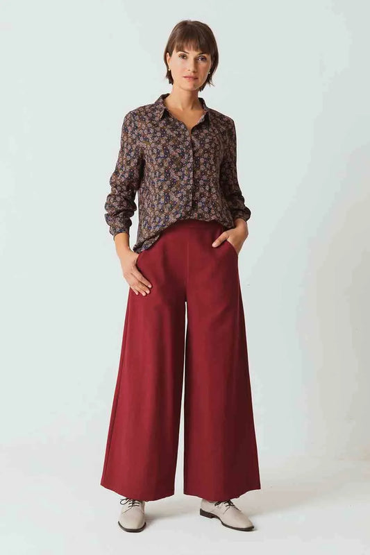 SKFK | Pantalone Donna in Ecovero | Abbigliamento ecologico