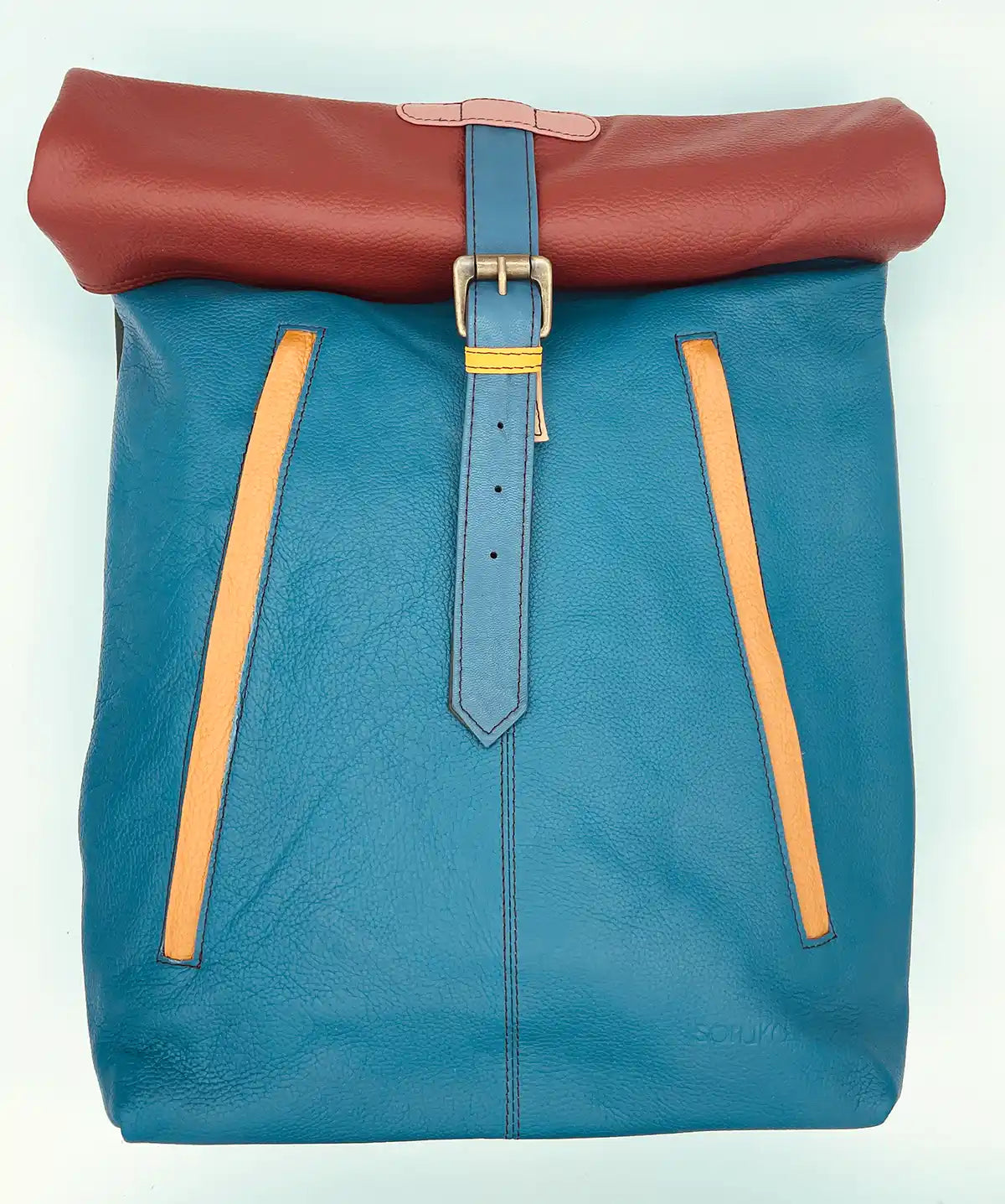 Soruka Bags Zaino Porta PC Unisex in pelle riciclata