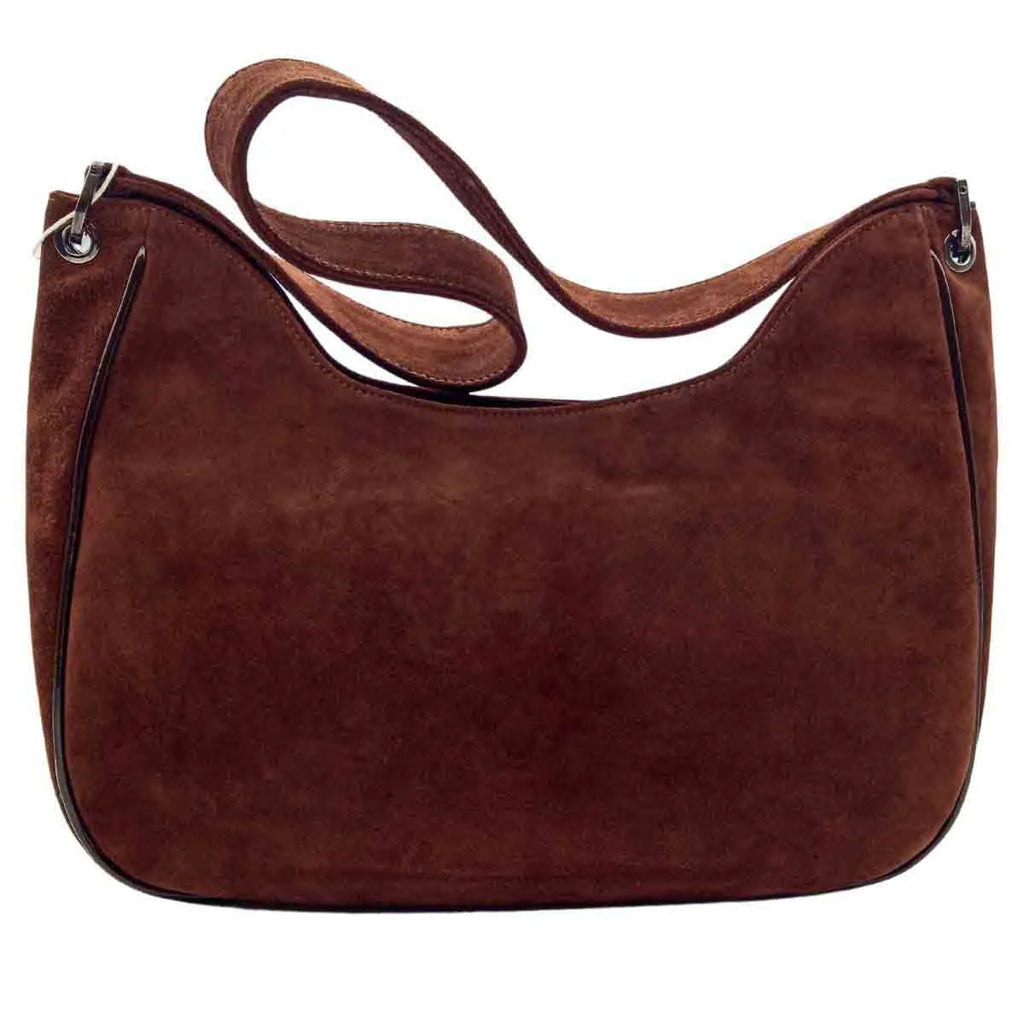 Borsa Vintage in camoscio