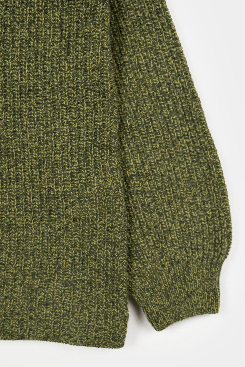 Cardigan Cashmere corto | Verde