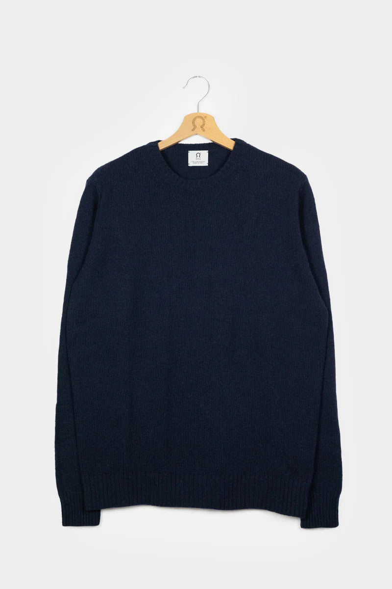 Maglia Uomo Cashmere rigenerato Rifò | Blu