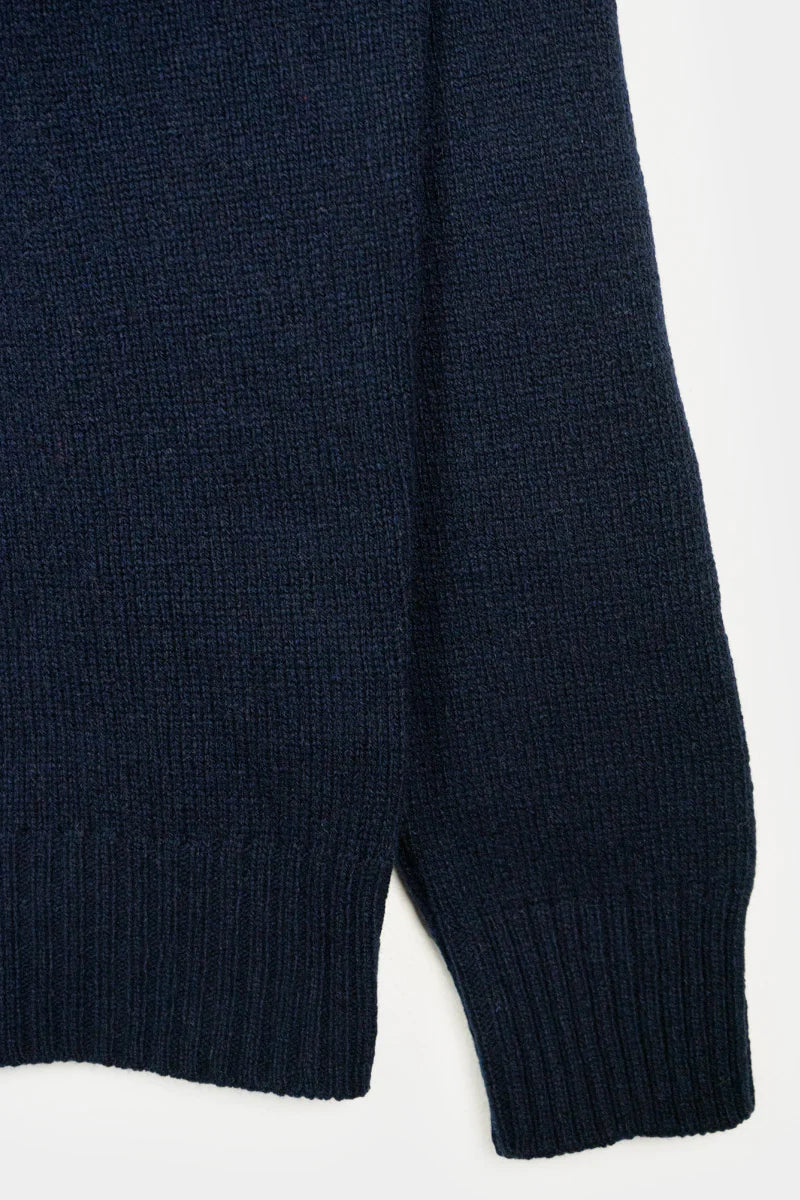 Maglia Uomo Cashmere rigenerato Rifò | Blu