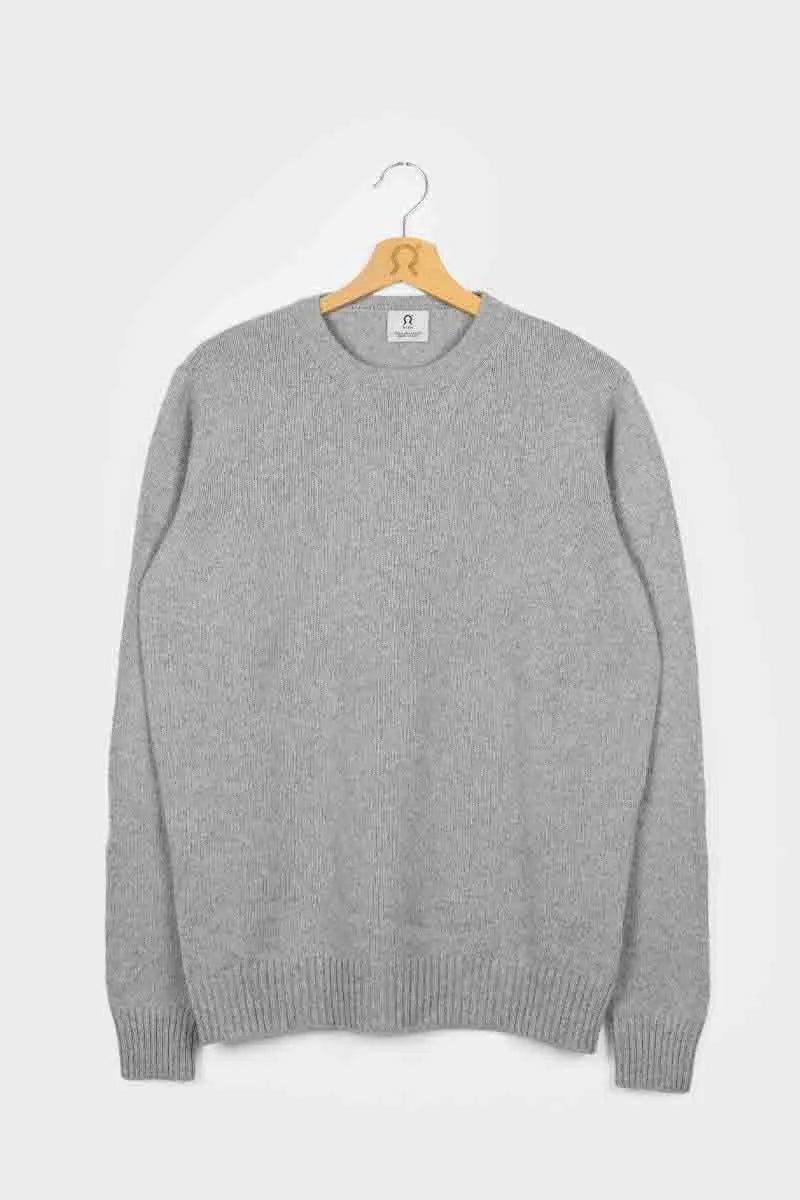 Maglia Uomo Cashmere rigenerato Rifò | Grigio