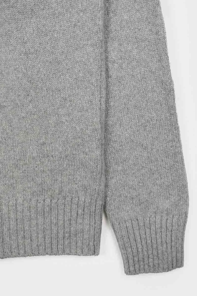 Maglia Uomo Cashmere rigenerato Rifò | Grigio