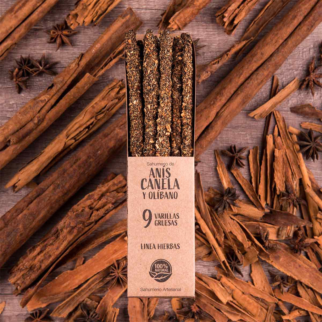 Incenso Naturale Botanico Anice e Cannella