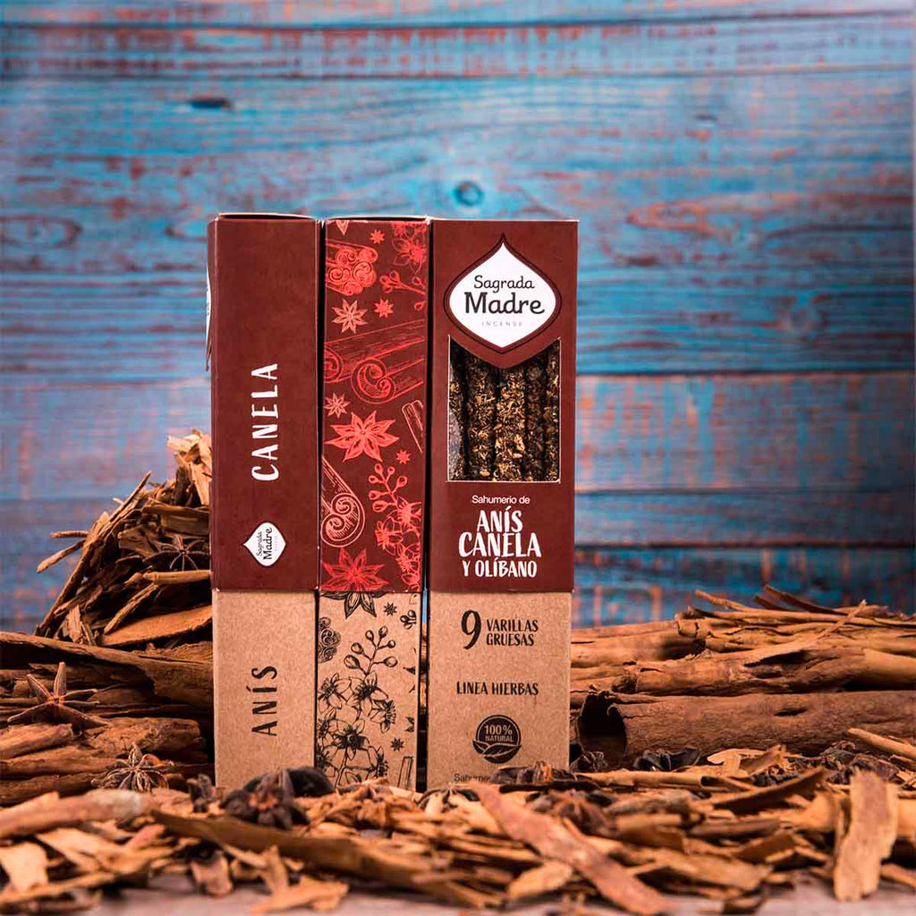 Incenso Naturale Botanico Anice e Cannella